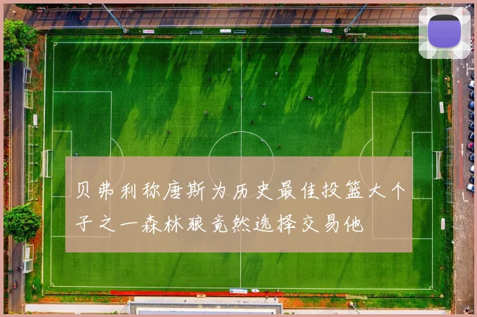 贝弗利称唐斯为历史最佳投篮大个子之一森林狼竟然选择交易他