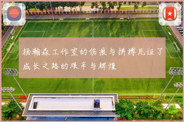 杨瀚森工作室的伤痕与拼搏见证了成长之路的艰辛与辉煌